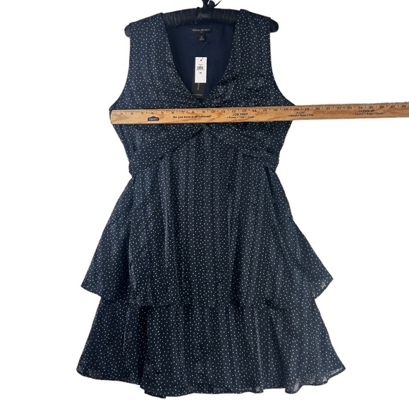 NWT Banana Republic Women’s Sleeveless Chiffon Lined Dress Size 10 - Picture 4 of 6